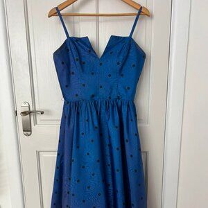 Trina Lewis & Marjon dotted dress woman size XL